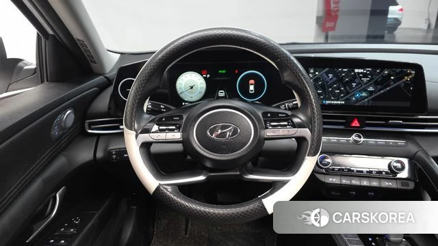 Hyundai Avante (CN7) 2021 Белый из Кореи, фото 3