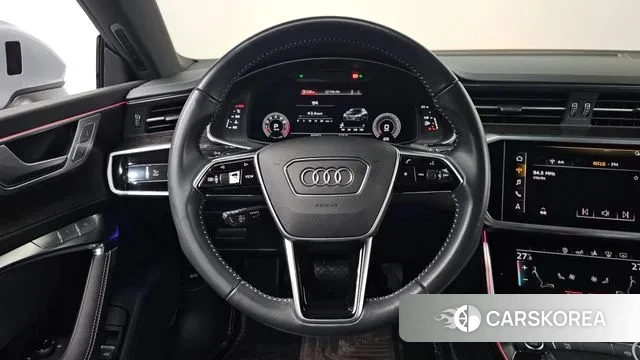 Audi A7 (4K) 2020 Серебристо-серый из Кореи, фото 3