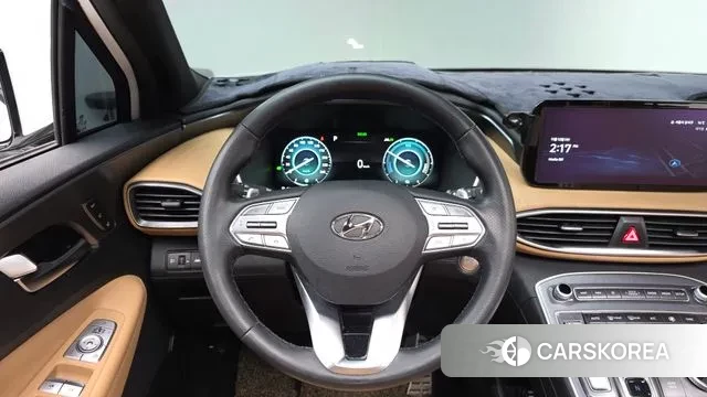 Hyundai The New Santa Fe 2021 Белый из Кореи, фото 3