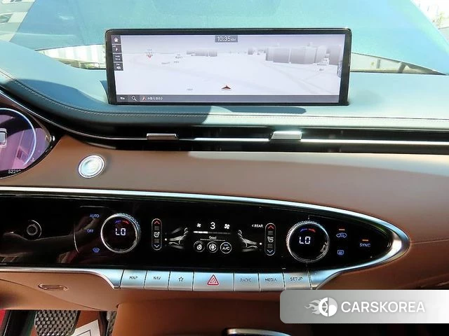 Genesis GV70 2022 Темно-зеленый из Кореи, фото 3