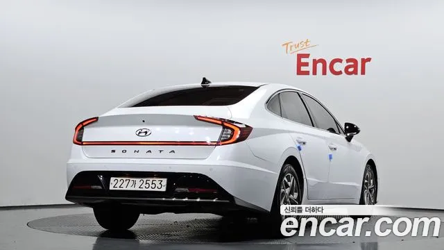 Hyundai Sonata (DN8) 2021 Белый из Кореи, фото 3