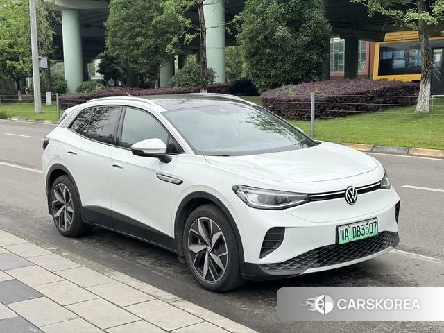 Volkswagen ID.4 CROZZ 2022 Белый из Китая, фото 3