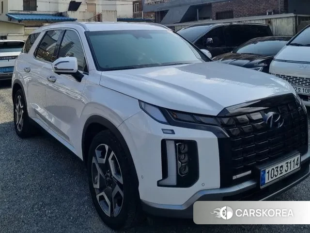 Hyundai Palisade 2022 Белый из Кореи, фото 3
