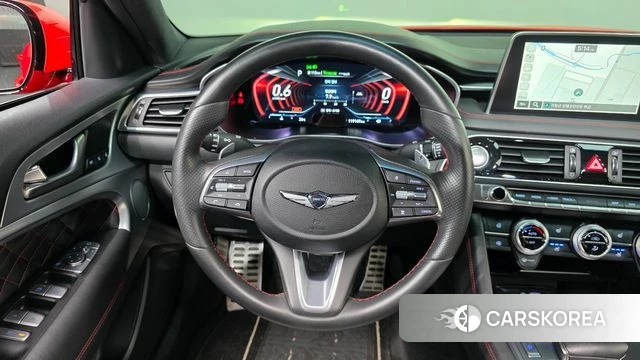 Genesis G70 2019 Красный из Кореи, фото 3