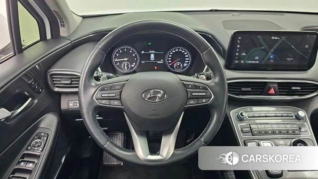 Hyundai The New Santa Fe 2023 Белый из Кореи, фото 3