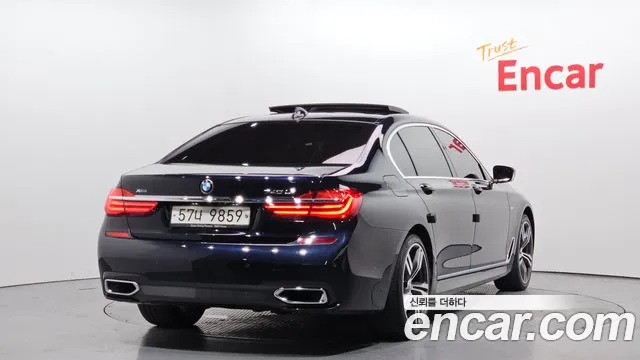 BMW 7 Series (G11) 2018 Черный из Кореи, фото 3