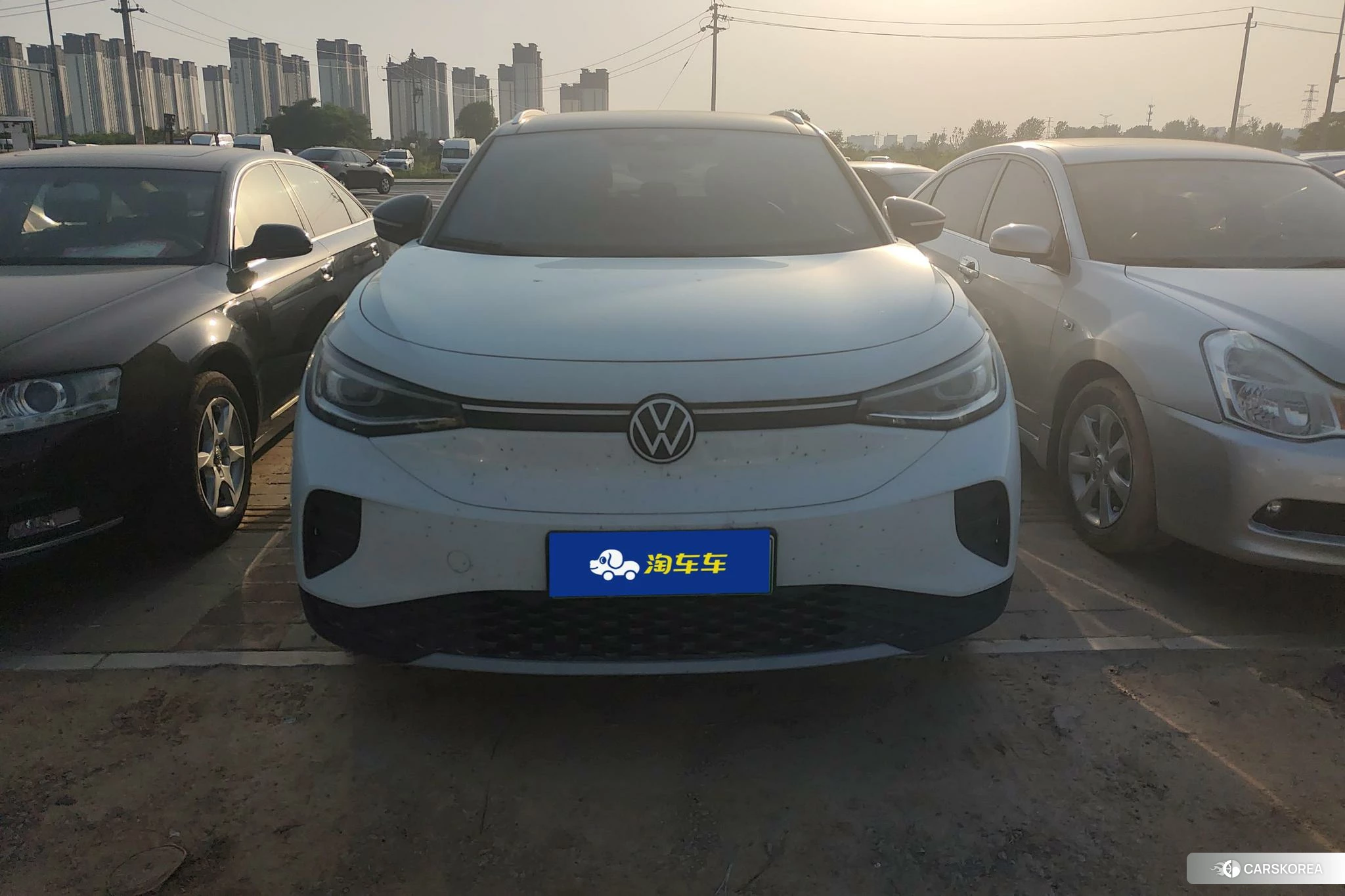 Volkswagen ID.4 CROZZ 2022 Белый из Китая, фото 3