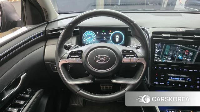 Hyundai Tucson Hybrid (NX4) 2022 Серый из Кореи, фото 3