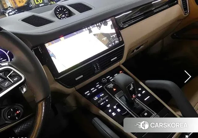 Porsche Cayenne (PO536) 2021 Синий из Кореи, фото 3