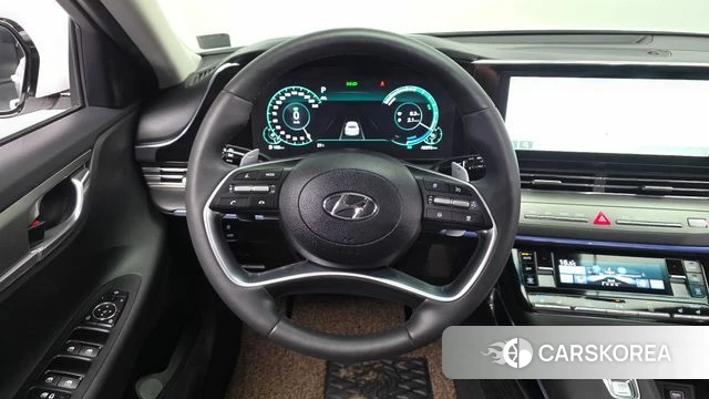 Hyundai The New Grandeur IG Hybrid 2022 Белый из Кореи, фото 3
