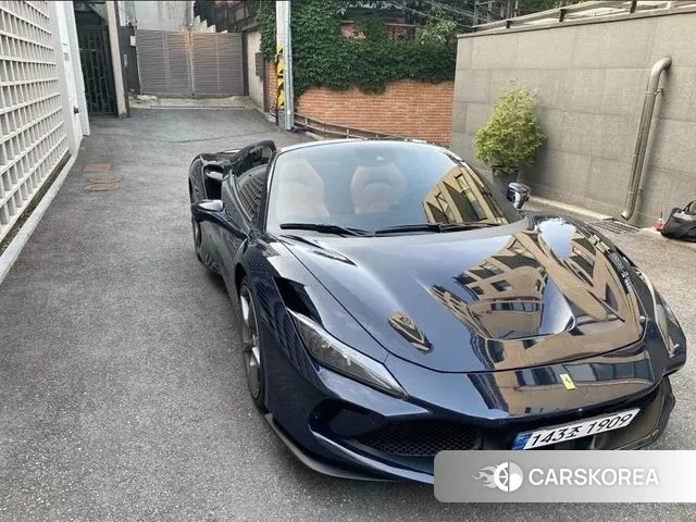 Ferrari F8 Spider 2021 Синий из Кореи, фото 3