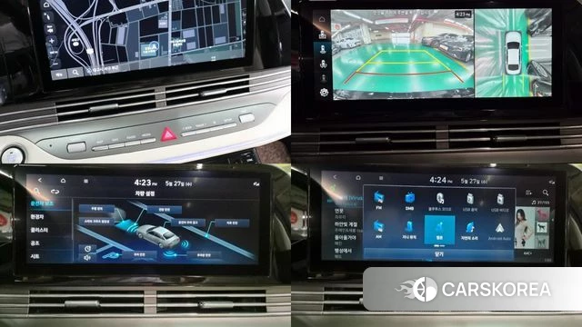 Hyundai The New Grandeur IG Hybrid 2022 Черный из Кореи, фото 3