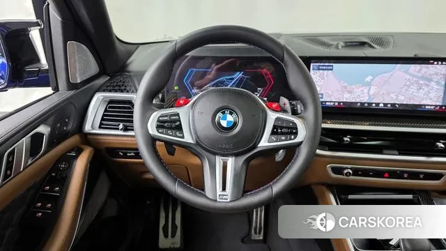 BMW X5M (G05) 2024 Синий из Кореи, фото 3