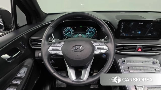 Hyundai The New Santa Fe 2021 Черный из Кореи, фото 3