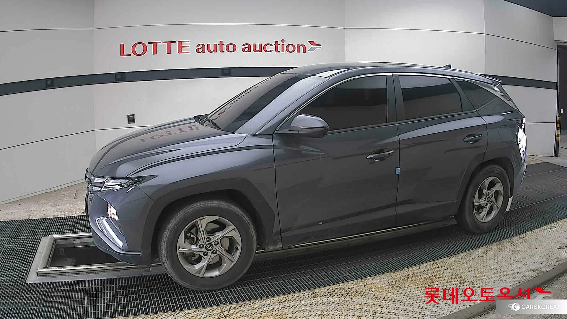 Hyundai Tucson 2022 Titanium Grey Metallic из Кореи, фото 3