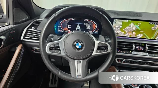 BMW X6 (G06) 2023 Черный из Кореи, фото 3