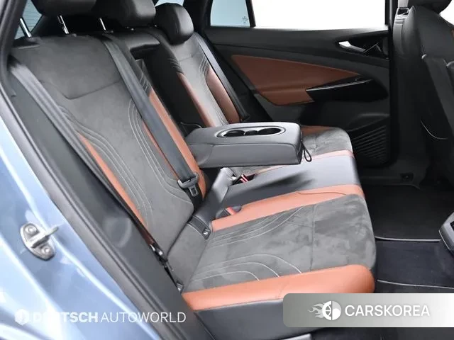 Volkswagen ID.4 2023 Небесно-голубой из Кореи, фото 3