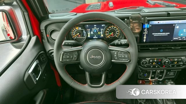 Jeep Wrangler (JL) 2024 Красный из Кореи, фото 3