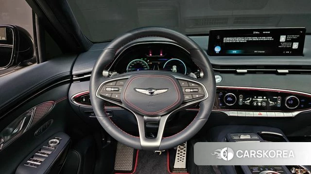 Genesis GV70 2023 Черный из Кореи, фото 3