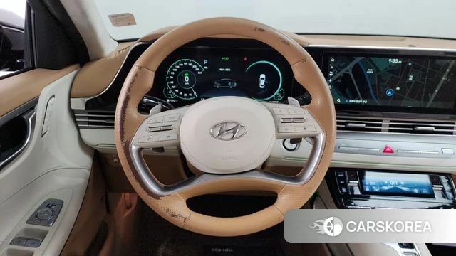 Hyundai The New Grandeur IG Hybrid 2021 Черный из Кореи, фото 3