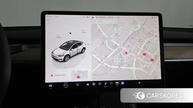 Tesla Model Y 2023 Белый из Кореи, фото 3