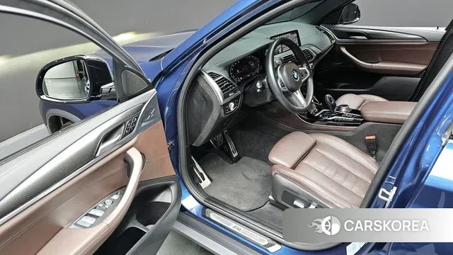 BMW X4 (G02) 2021 Синий из Кореи, фото 3