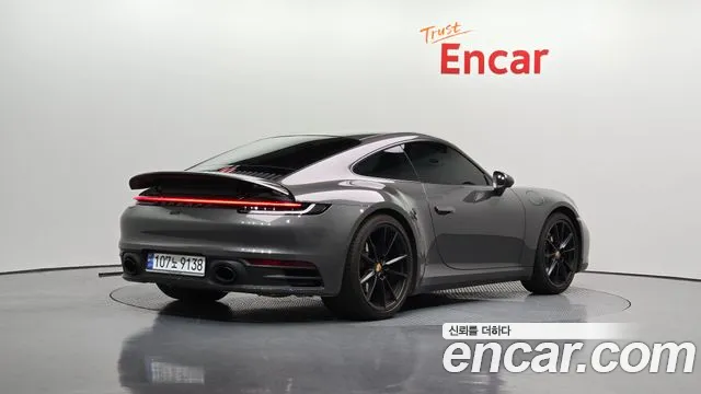 Porsche 911(992) 2024 Серый из Кореи, фото 3