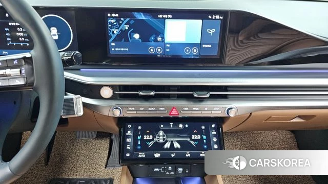 Hyundai Grandeur Hybrid (GN7) 2024 Небесно-голубой из Кореи, фото 3