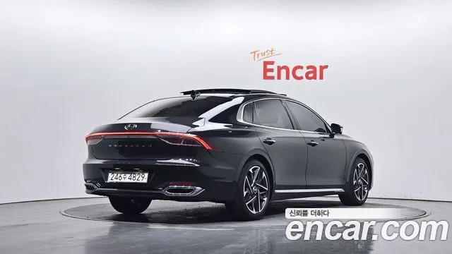 Hyundai The New Grandeur IG 2020 Черный из Кореи, фото 3
