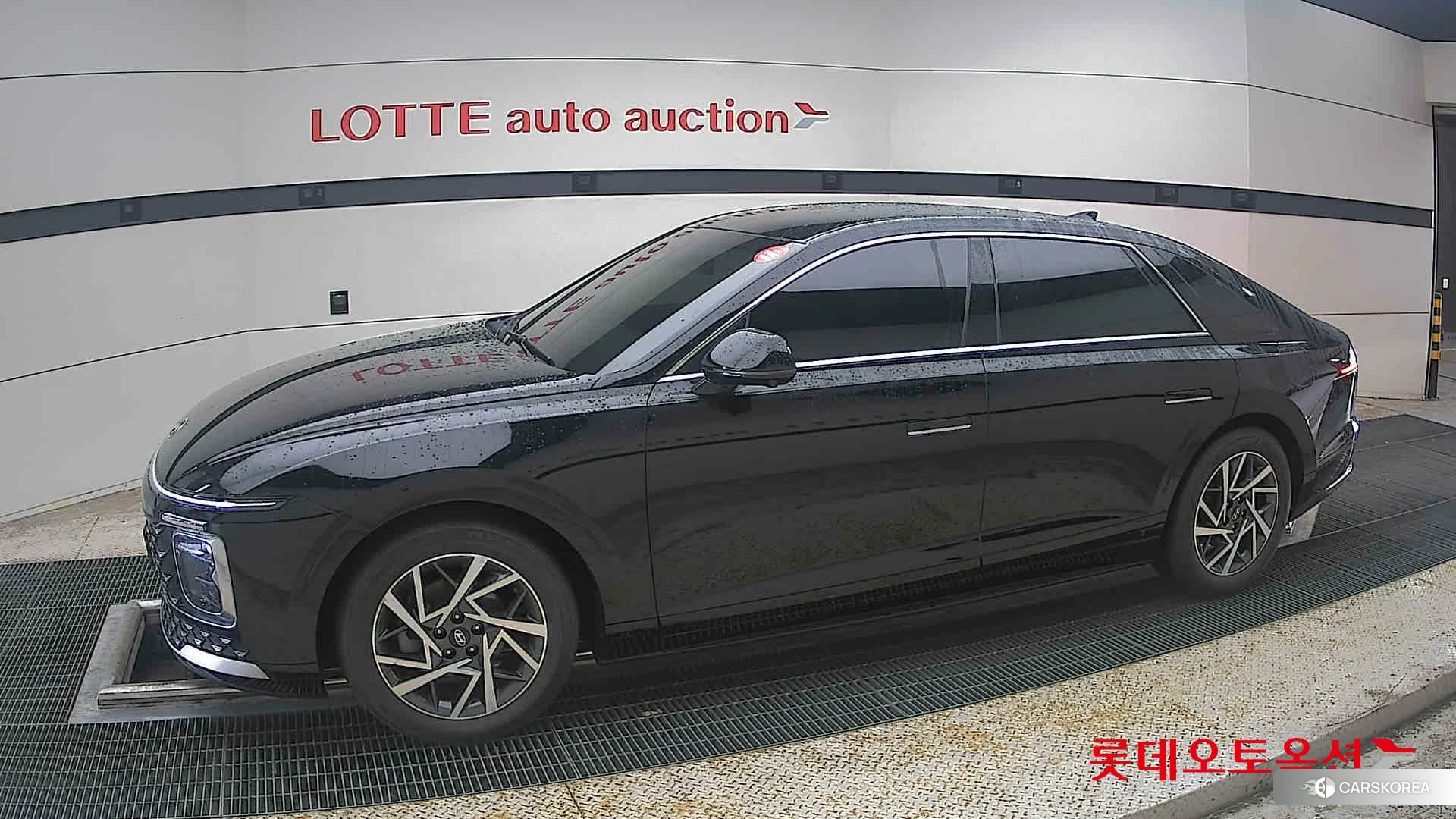 Hyundai Grandeur Hybrid 2023 Abyss Black Pearl из Кореи, фото 3