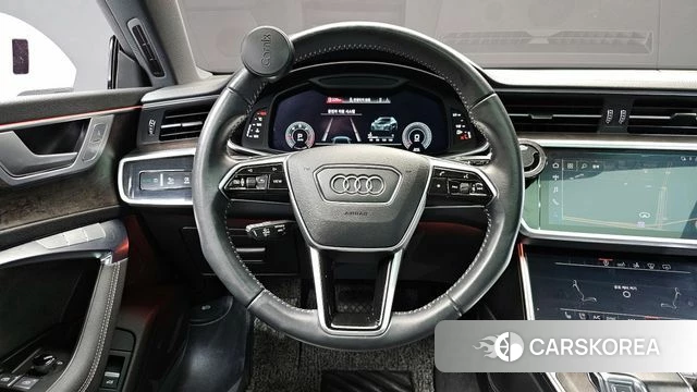 Audi A7 (4K) 2020 Серебристо-серый из Кореи, фото 3