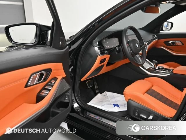 BMW M3 (G80) 2022 Черный из Кореи, фото 3