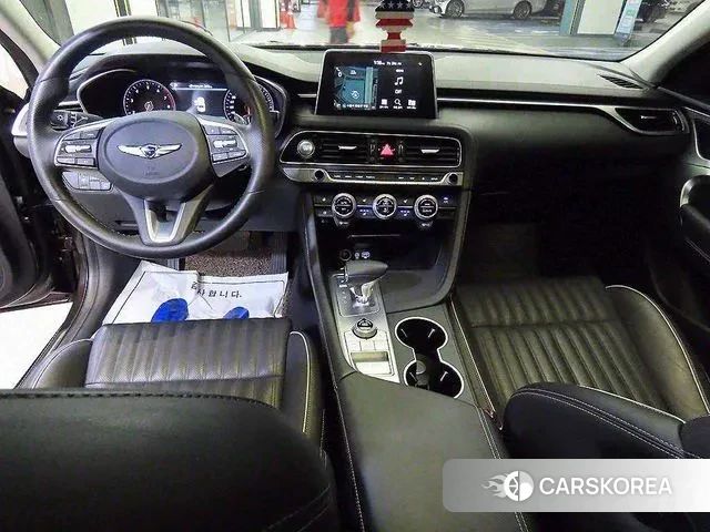 Genesis G70 2019 Коричневый двухцветный из Кореи, фото 3