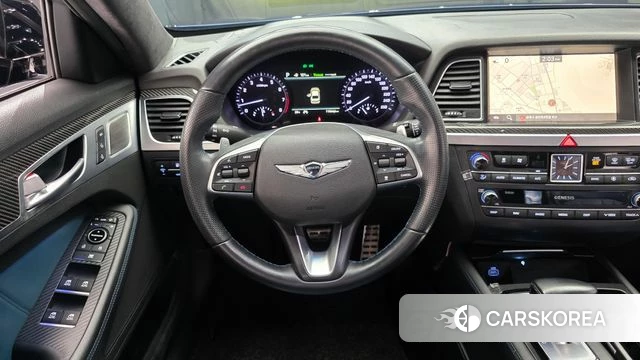 Genesis G80 2018 Синий из Кореи, фото 3