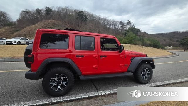 Jeep Wrangler (JL) 2021 Красный из Кореи, фото 3