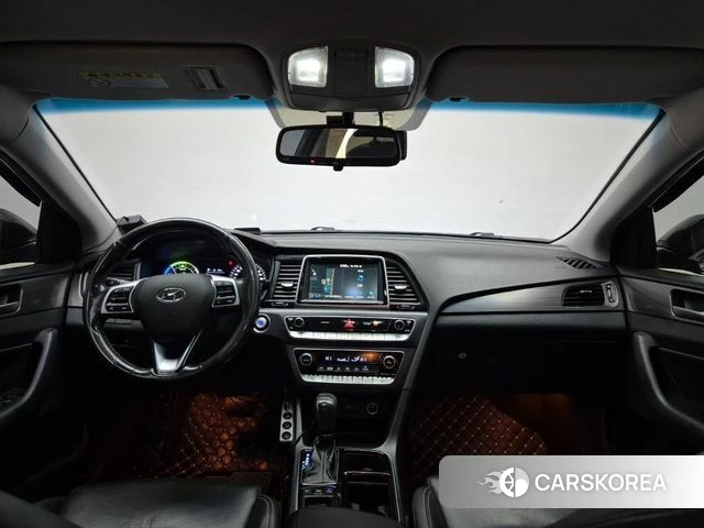 Hyundai Sonata New Rise Hybrid 2018 Серый из Кореи, фото 3