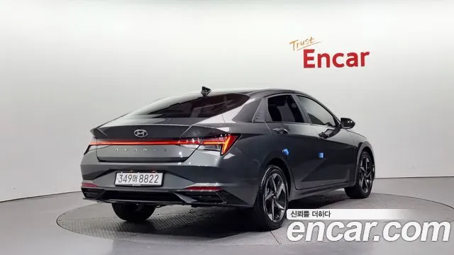 Hyundai Avante (CN7) 2020 Серый из Кореи, фото 3