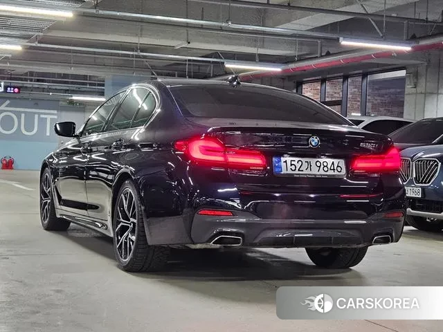 BMW 5 Series (G30) 2023 Синий из Кореи, фото 3