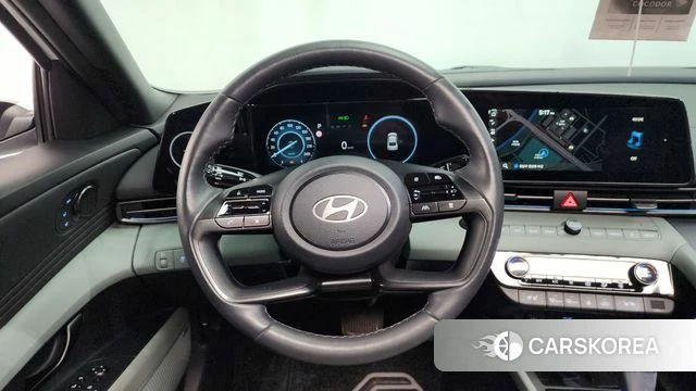 Hyundai The New Avante (CN7) 2024 Белый из Кореи, фото 3