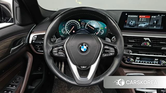 BMW 5 Series (G30) 2018 Синий из Кореи, фото 3