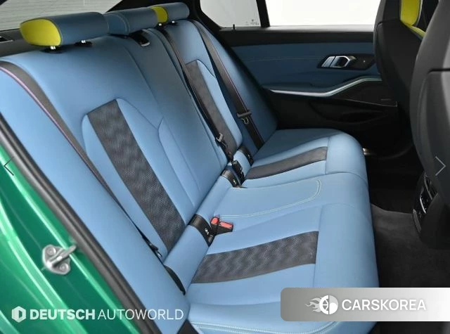 BMW M3 (G80) 2022 Зеленый из Кореи, фото 3