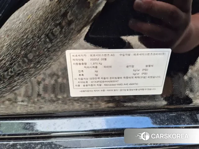 Mercedes-Benz A-Class W177 2022 Черный из Кореи, фото 3