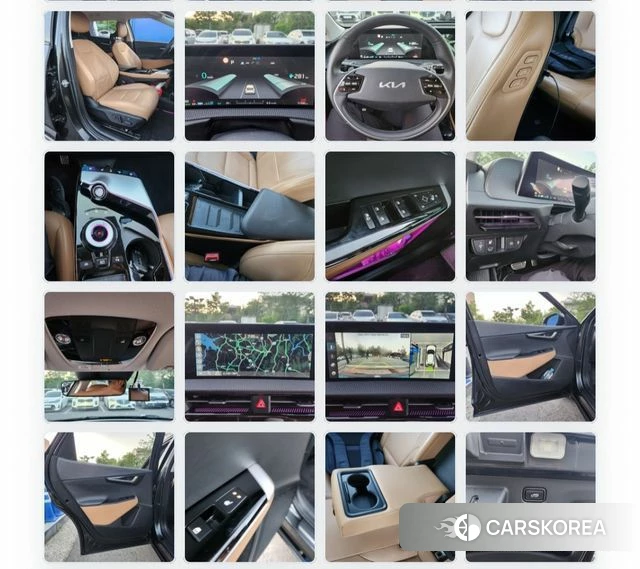 Kia EV6 2021 Серый из Кореи, фото 3