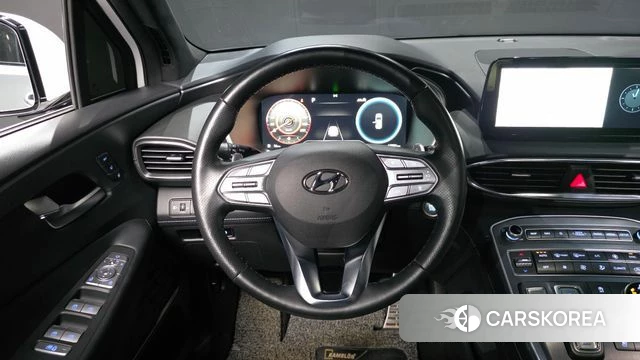 Hyundai The New Santa Fe 2021 Белый из Кореи, фото 3