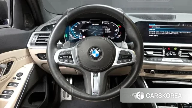 BMW 3 Series (G20) 2020 Темно-зеленый из Кореи, фото 3