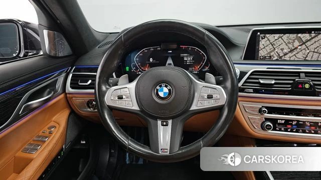 BMW 7 Series (G11) 2022 Черный из Кореи, фото 3