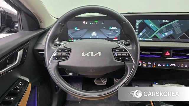 Kia EV6 2021 Синий из Кореи, фото 3