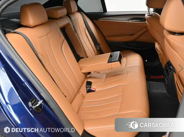 BMW 5 Series (G30) 2018 Синий из Кореи, фото 3