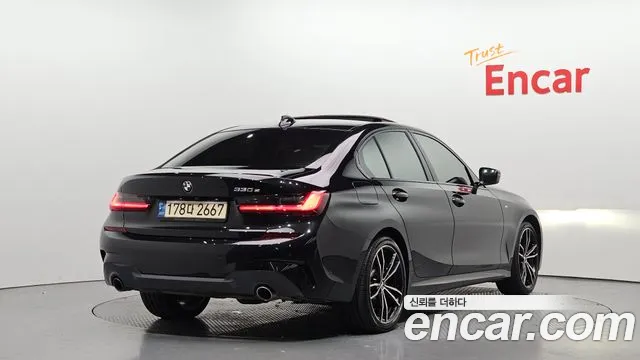 BMW 3 Series (G20) 2021 Черный из Кореи, фото 3