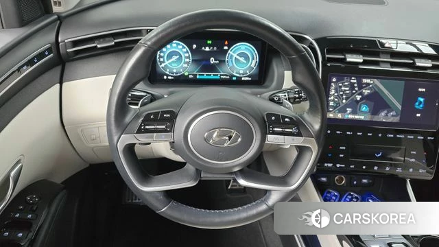 Hyundai Tucson Hybrid (NX4) 2020 Серый из Кореи, фото 3